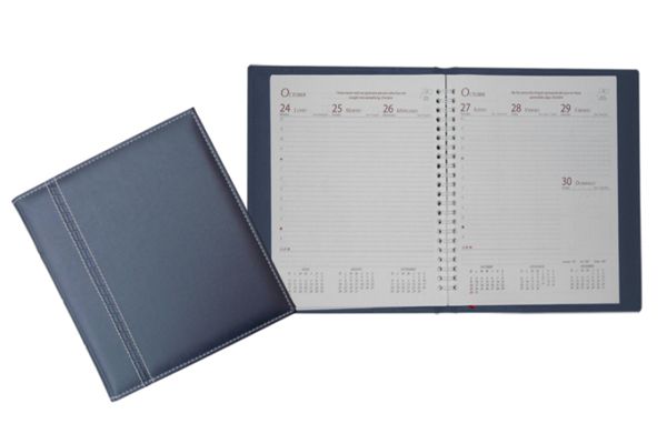 Agenda de escritorio vista frontal